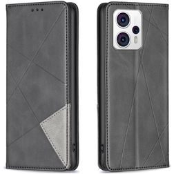 Mobigear Rhombus Slim Housse Motorola Moto G23 Etui - Noir