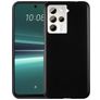 Mobigear Colors Coque HTC U23 Pro Coque arrière en TPU Souple - Noir