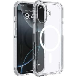 SoSkild Defend Coque Transparente iPhone 17 MagSafe Coque arrière Rigide - Transparent