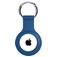 Xccess Keychain Coque Silicone souple Porte-clés pour Apple AirTag - Bleu
