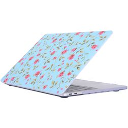 Mobigear Flowers MacBook Pro 15 pouces (2016-2019) Coque rigide pour MacBook - Model 23 - Modèle A1707 / A1990