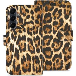 My Style Flex Wallet Housse Samsung Galaxy A35 Etui Porte-Monnaie - Wild Leopard