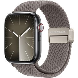 Dux Ducis Mixture Pro Bracelet Nylon pour Apple Watch Fermeture magnétique - 49/46/45/44 mm - Clay