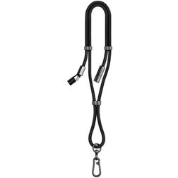 Mobilize Lanyard Nylon - Cordon de téléphone universel ajustable - Noir