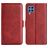 Mobigear Slim Magnet Housse Samsung Galaxy M22 Etui Porte-Monnaie - Rouge