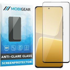 Mobigear Premium Xiaomi 13 Pro Verre trempé Protection d'écran - Compatible Coque - Noir