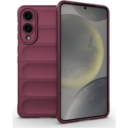 Mobigear Bumpy Coque Samsung Galaxy S25 Edge Coque arrière en TPU Souple - Rouge