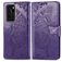 Mobigear Butterfly Housse Huawei P40 Etui Porte-Monnaie - Violet