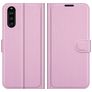 Mobigear Classic Housse Sony Xperia 10 III Etui Porte-Monnaie - Rose