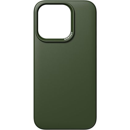 Nudient Thin Precise Coque iPhone 15 Pro MagSafe Coque arrière Rigide - Pine Green