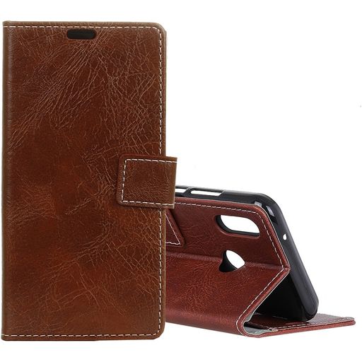 Mobigear Basic Housse Xiaomi Mi 8 SE Etui Porte-Monnaie - Marron