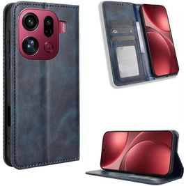 Mobigear Sensation Housse OPPO Find X9 Pro Etui Porte-Monnaie - Bleu