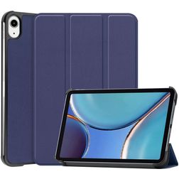 Mobigear Tri-Fold Coque iPad Mini 7 (2024) Etui - Dark Blue