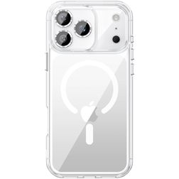 Valenta Trend Coque Transparente iPhone 17 Pro MagSafe Coque arrière Rigide - Transparent