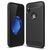Mobigear Brushed Slim Coque iPhone XS Coque arrière en TPU Souple - Noir