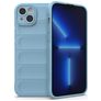 Mobigear Bumpy Coque iPhone 14 Plus Coque arrière en TPU Souple - Bleu