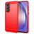 Mobigear Brushed Slim Coque Samsung Galaxy A55 Coque arrière en TPU Souple - Rouge