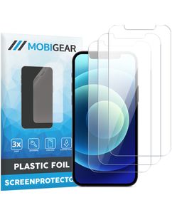 Mobigear iPhone 12 Mini Protection d'écran Film - Compatible coque (Lot de 3)