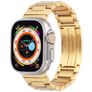 Mobigear Berlin Bracelet Acier Apple Watch Fermeture boucle déployante - 49/46/45/44 mm - Or