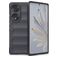 Mobigear Bumpy Coque HONOR 70 Coque arrière en TPU Souple - Dark Grey