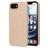 Mobiparts Slim Line iPhone 16e MagSafe Plastique rigide Coque arrière - Dune Sand