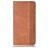 Mobigear Sensation Housse HTC U23 Pro Etui Porte-Monnaie - Cognac