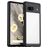 Mobigear Crystal Coque Google Pixel 7a Coque arrière Rigide - Transparent / Noir