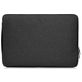 Mobigear Denim Zipper Pochette Ordinateur portable 13 - 14 Pouces Housse ordinateur - Noir