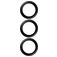 PanzerGlass Hoops Samsung Galaxy S26 Plus Verre trempé Protection objectif caméra - Compatible coque - Noir