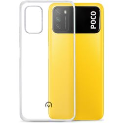 Mobilize Gelly Coque Transparente POCO M3 Coque arrière en TPU Souple - Transparent
