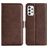 Mobigear Slim Magnet Housse Samsung Galaxy A23 Etui Porte-Monnaie - Marron