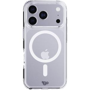 Tech21 EvoLite Coque Transparente iPhone 17 Pro MagSafe Coque arrière en TPU Souple Anti-Chocs - Transparent