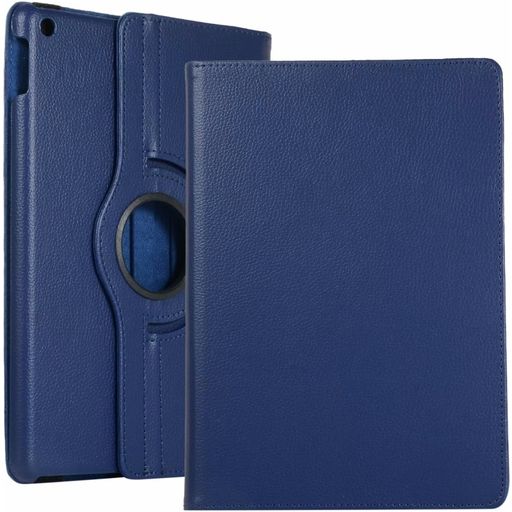 Mobigear DuoStand Coque iPad 7 (2019) Etui Rotatif - Bleu