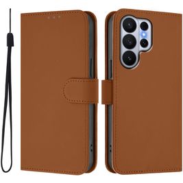 Mobigear Urban Wallet Housse Samsung Galaxy S26 Ultra Etui Porte-Monnaie - Marron