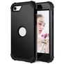 Mobigear Ultra Tough Coque iPhone 8 Coque arrière Rigide Anti-Chocs - Noir