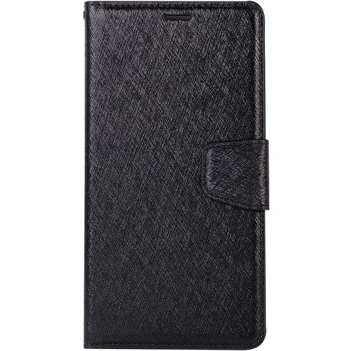 Mobigear Silk Housse Huawei Nova 3 Etui Porte-Monnaie - Noir