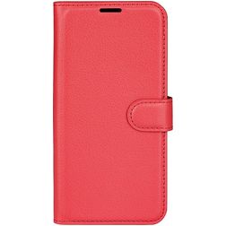 Mobigear Classic Samsung Galaxy M22 Étui Portefeuille - Rouge
