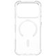 CARE by PanzerGlass Fashionable Coque Transparente iPhone 17 Pro MagSafe Coque arrière en Silicone - Transparent