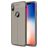 Mobigear Luxury Coque iPhone XS Max Coque arrière en TPU Souple - Gris