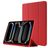 Mobigear Tri-Fold Gel Coque iPad Pro 11 Pouces (2024) Etui en TPU,Similicuir + Porte-crayon - Rouge