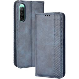 Mobigear Sensation Sony Xperia 10 IV Étui Portefeuille - Bleu