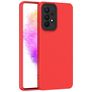 Mobigear Colors Coque Samsung Galaxy A73 Coque arrière en TPU Souple - Rouge