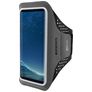 Mobiparts Comfort Fit Brassard Téléphone Samsung Galaxy S8 Brassard Coque de Sport en Neoprène - Noir