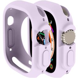 Mobigear Colors Coque Apple Watch Ultra - 49 mm Coque Rigide - Violet