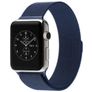 Mobigear Style Loop Bracelet Milanais pour Apple Watch Fermeture magnétique - 42/41/40/38 mm - Bleu