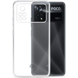 Mobilize Gelly Coque Transparente POCO X4 Pro 5G Coque arrière en TPU Souple - Transparent