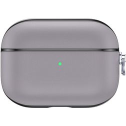 Valenta Snap Coque Apple AirPods Pro 1 Coque en Cuir Véritable - Violet