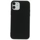 Mobiparts Coque iPhone 12 Coque arrière en Silicone - Noir