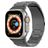 Mobigear Perth Bracelet Titane Apple Watch Fermeture boucle déployante - 49/46/45/44 mm - Noir