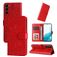 Mobigear Sunflower Housse Samsung Galaxy S23 Etui Porte-Monnaie - Rouge
